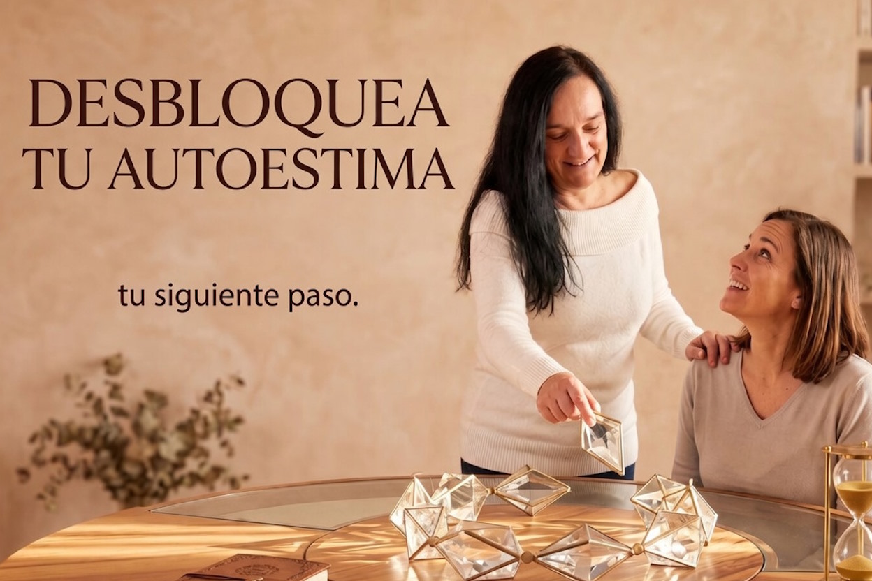 Portada de Desbloquea tu Autoestima, curso online de la psicóloga Gemma Albarracín sobre recuperación del abuso narcisista