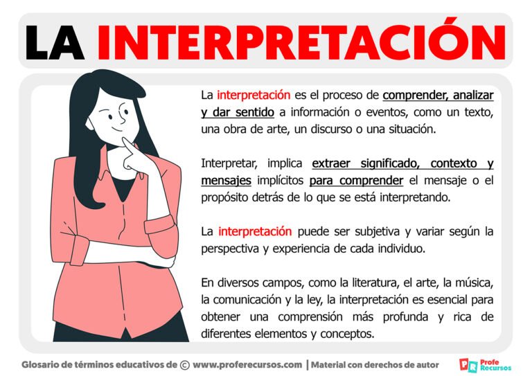 Interpretación